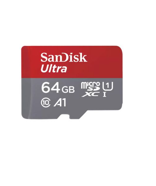 SanDisk Ultra UHS I 64GB MicroSD Card resmi